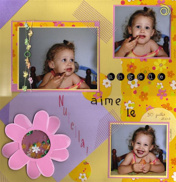 Angèle aime le Nutella