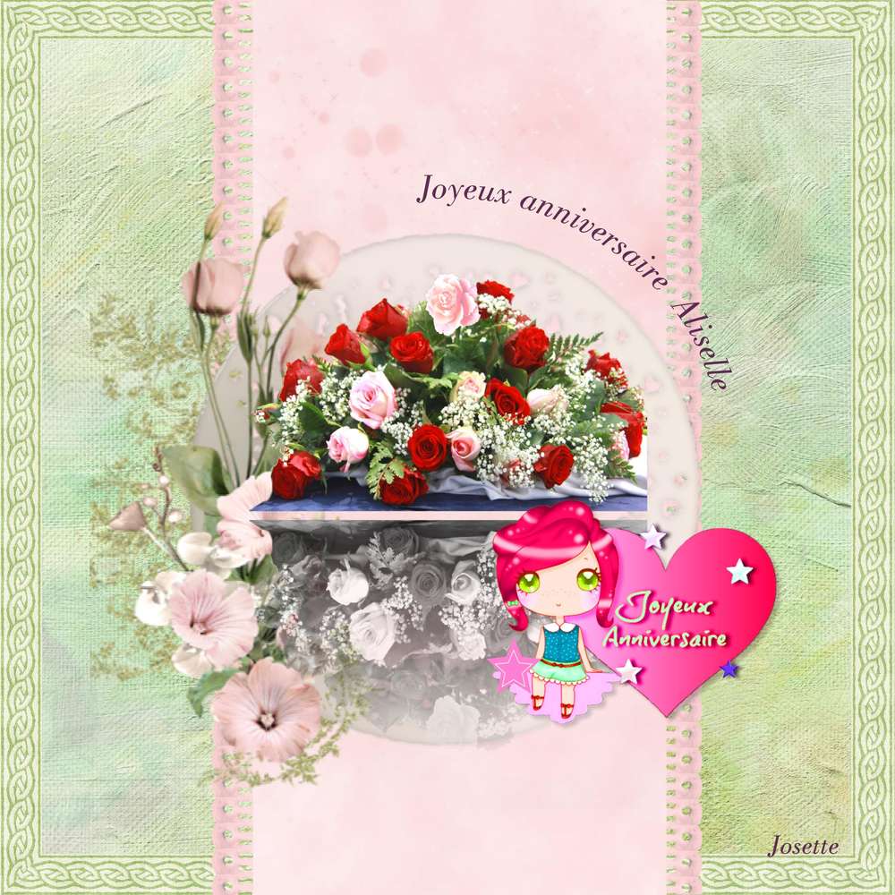 Anniversaire Aliselle