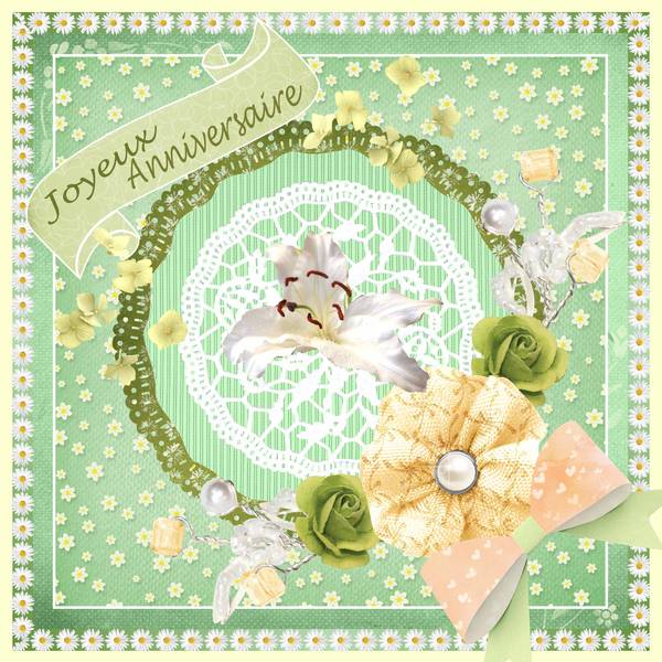 Anniversaire Bulle de Scrap