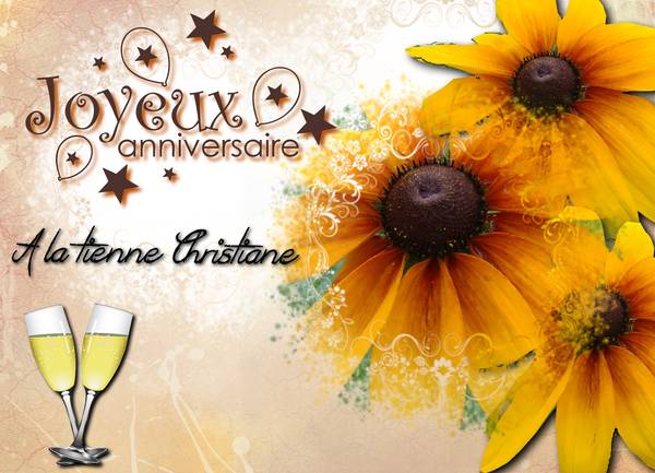 anniversaire christiane