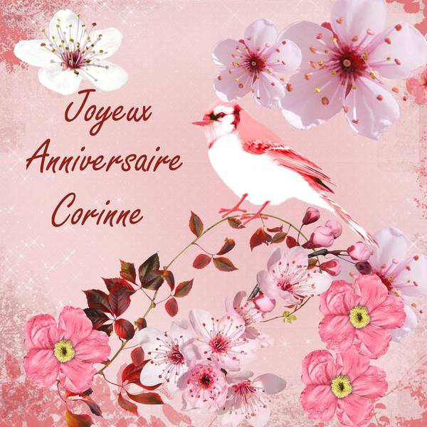 Joyeux Anniversaire Pour Corinne