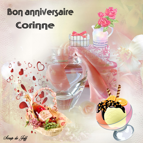 Anniversaire Corinne Forum Le Monde Du Scrap