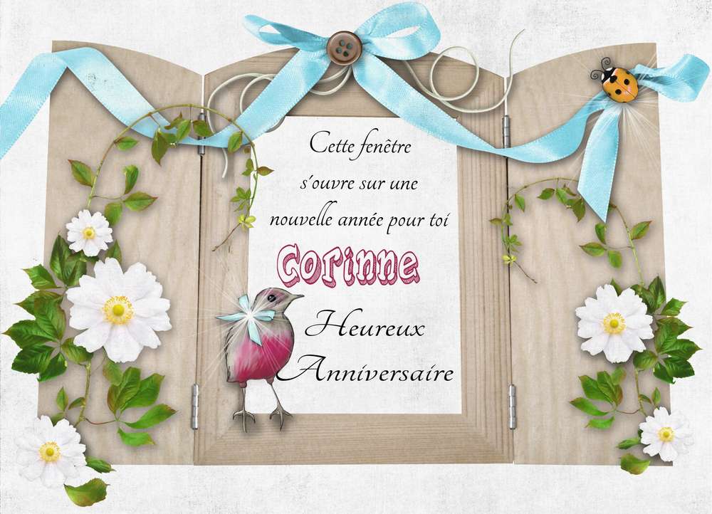 anniversaire Corinne
