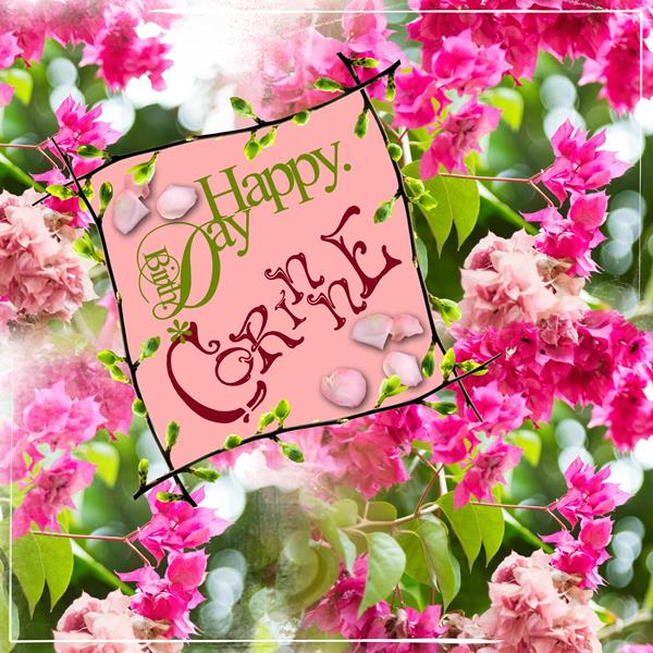 Anniversaire Corinne