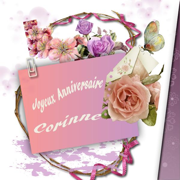 Anniversaire Corinne ...