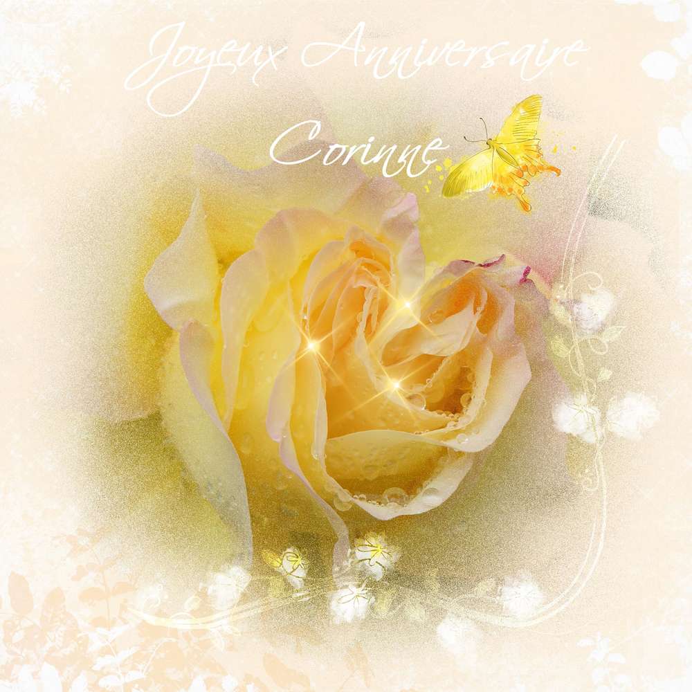 Anniversaire Corinne