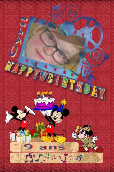 Anniversaire Cyril
