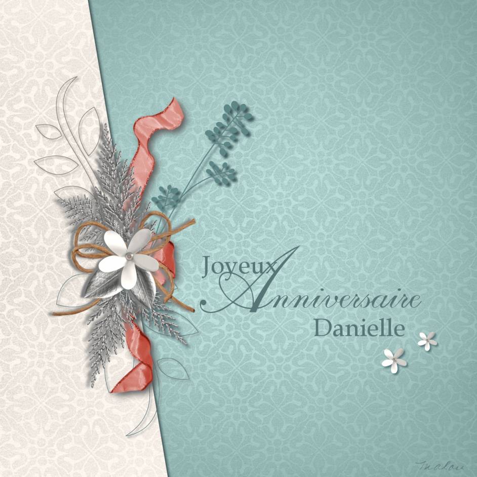 Anniversaire de Danielle