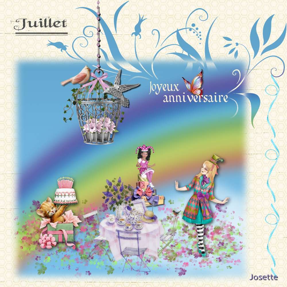 Anniversaire de juillet 2017