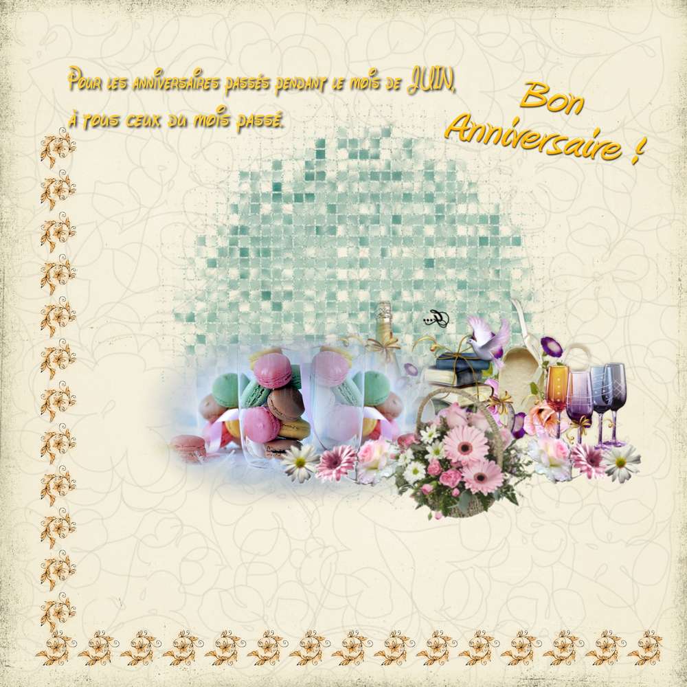 Anniversaire de Juin