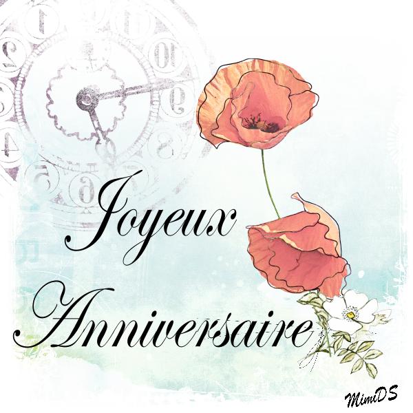 Anniversaire de Mamyrose