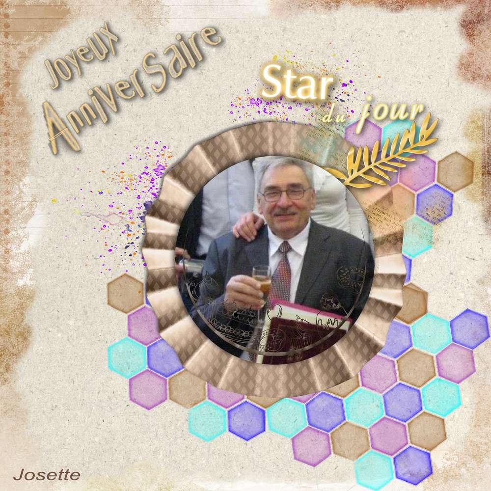 Anniversaire de mon parrain