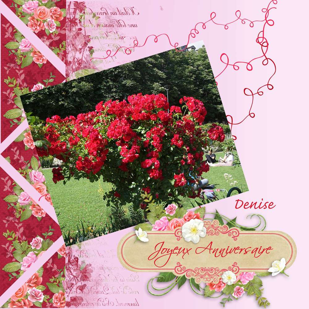 Anniversaire Denise
