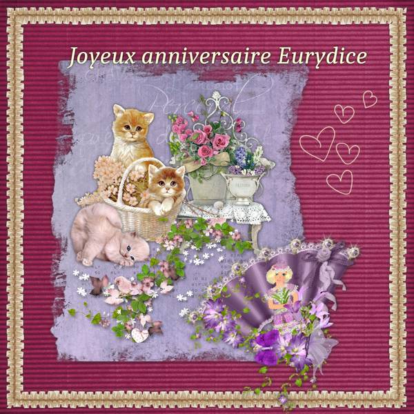 Anniversaire Eurydice