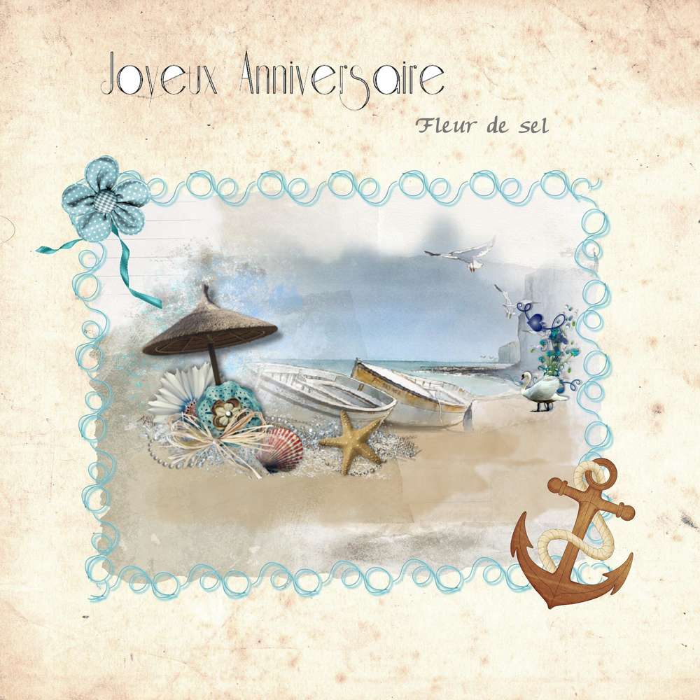 Anniversaire  Fleur de sel
