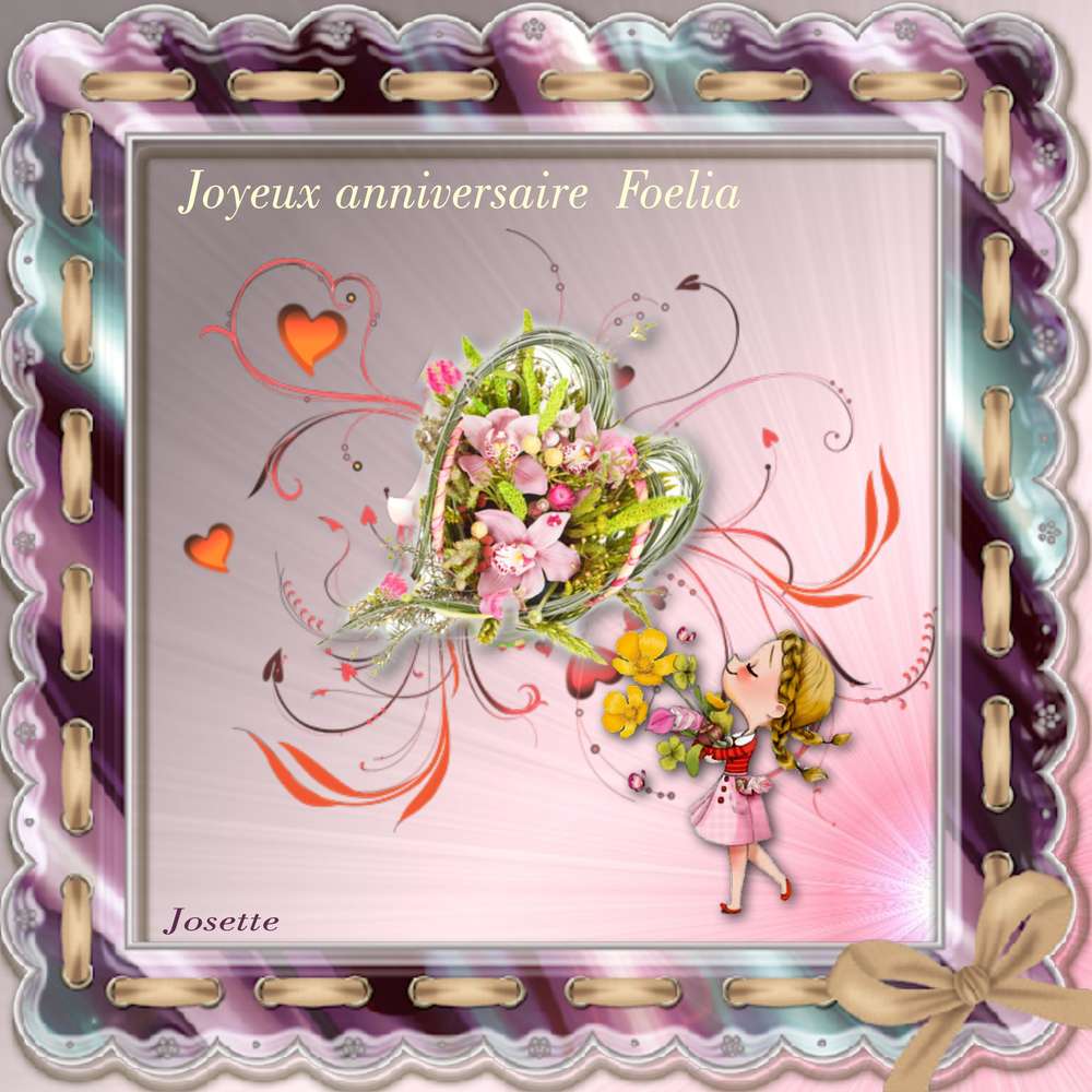 Anniversaire Foelia
