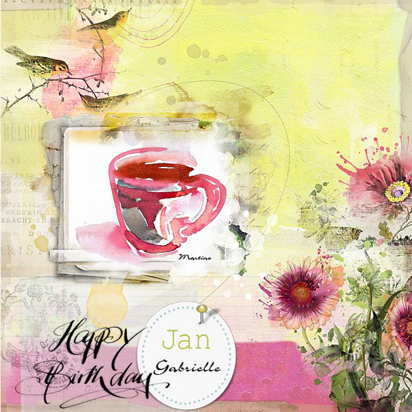 Anniversaire Gabrielle