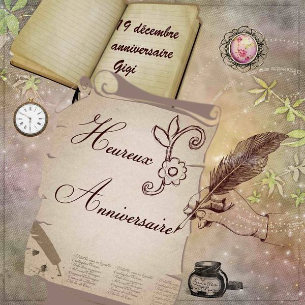 Anniversaire Gigi