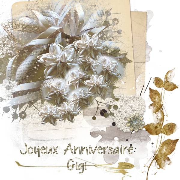 Anniversaire Gigi