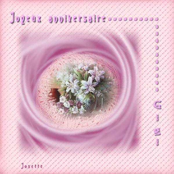 anniversaire Gigi