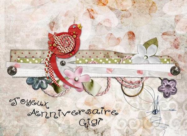 Anniversaire Gigi