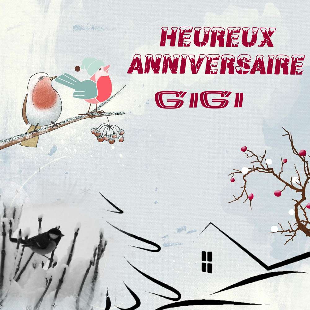 Anniversaire Gigi