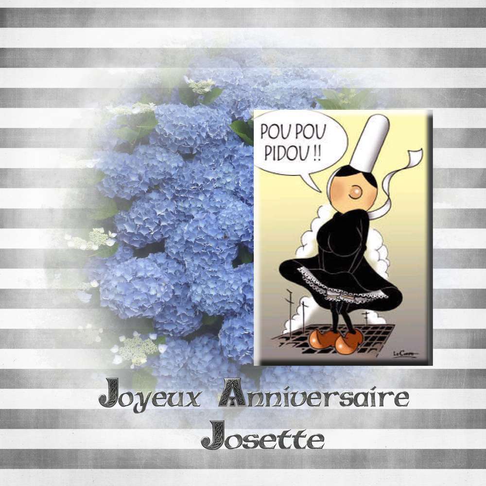Anniversaire Josette
