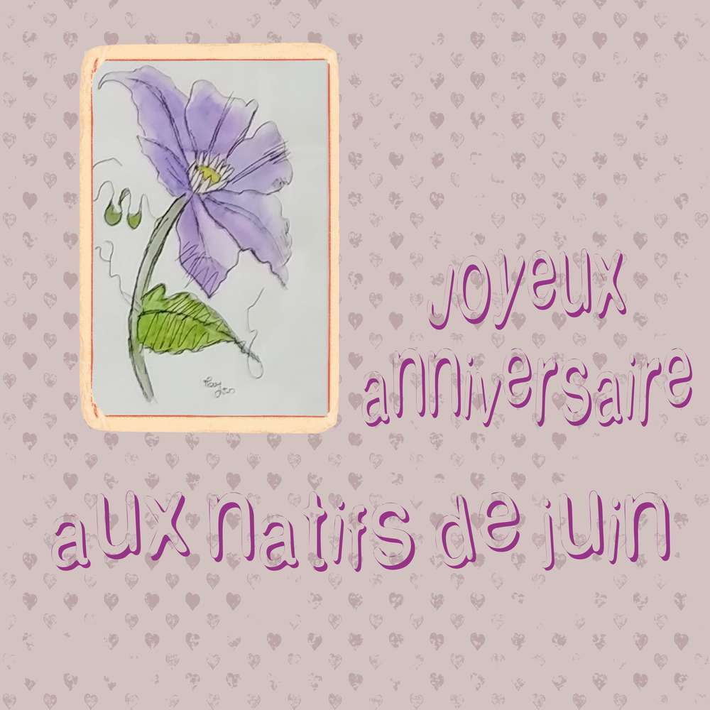anniversaire juin