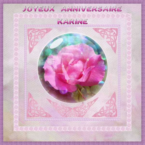 Anniversaire Karine
