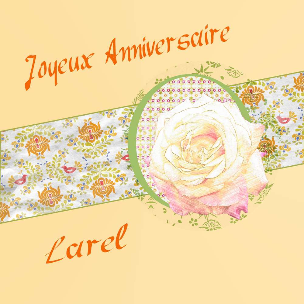 Anniversaire Larel