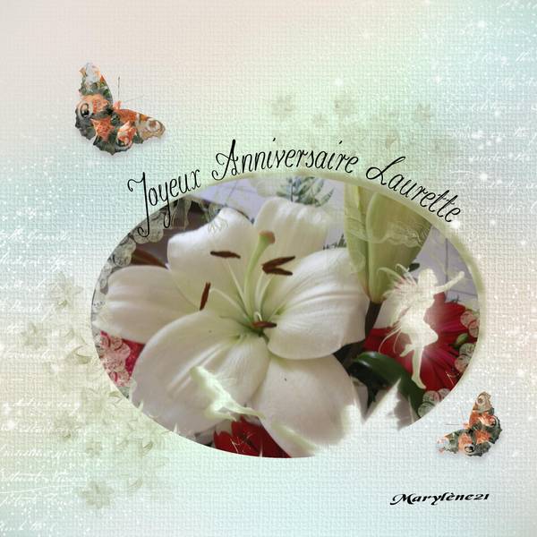 ANNIVERSAIRE LAURETTE