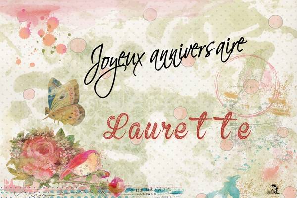 - Anniversaire Laurette -