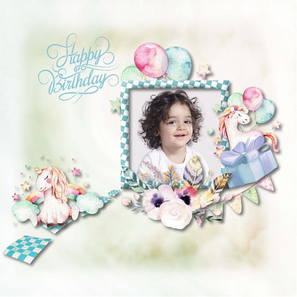 Anniversaire Licorne