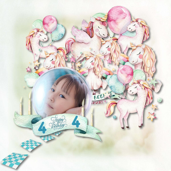 Anniversaire Licorne