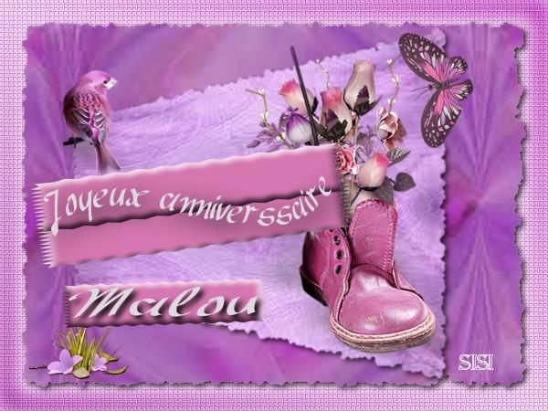 Anniversaire Malou .
