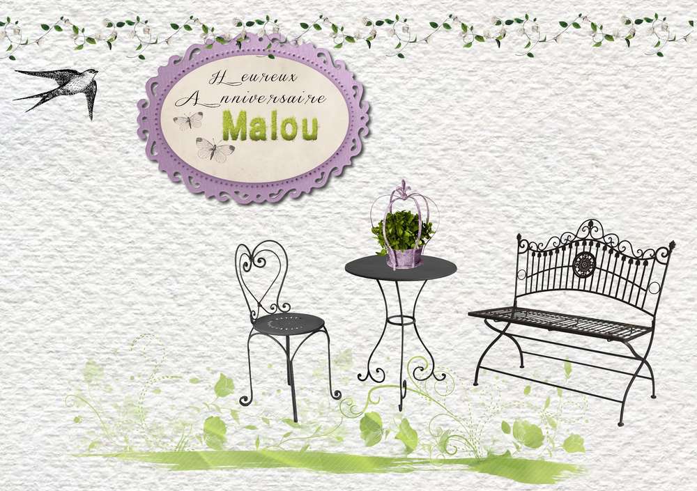 anniversaire Malou