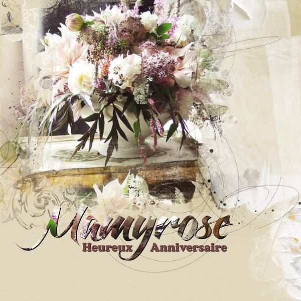Anniversaire Mamyrose