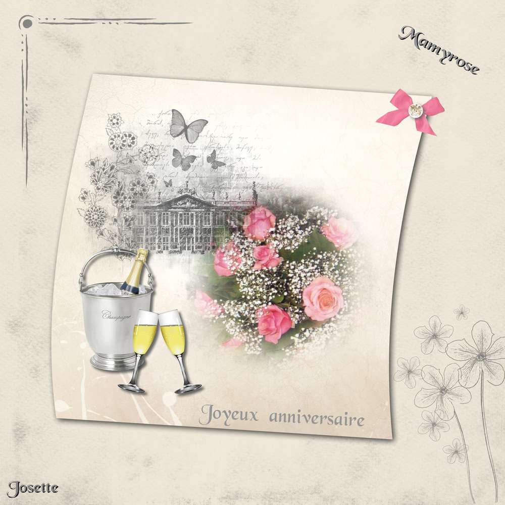 Anniversaire  Mamyrose