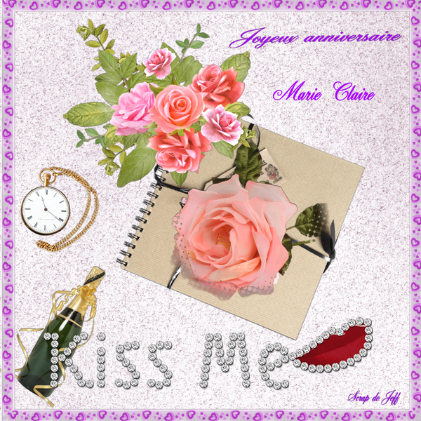 Anniversaire Marie Claire.