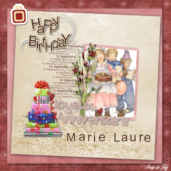 Anniversaire Marie Laure