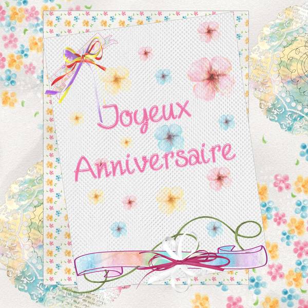 Anniversaire marie laure