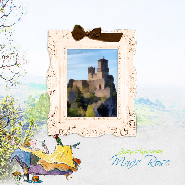 Anniversaire Marie Rose