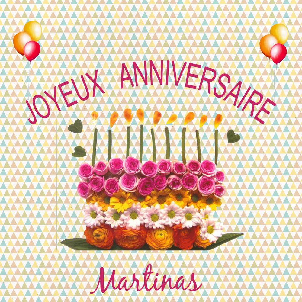 Anniversaire Martinas