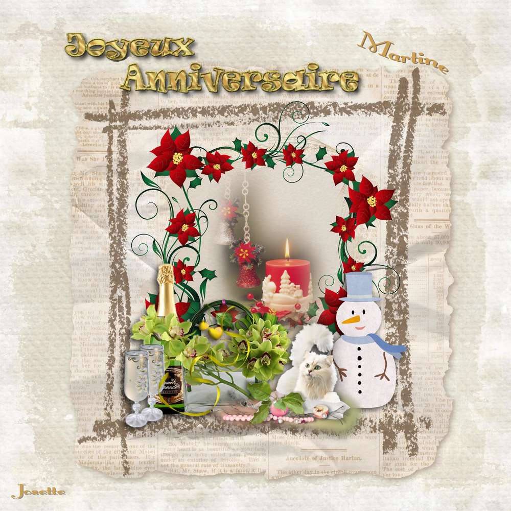 Anniversaire  Martine 2017