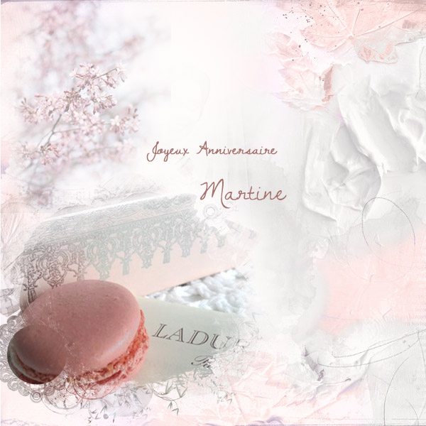 Anniversaire Martine