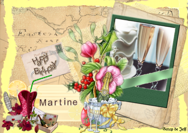 Anniversaire Martine