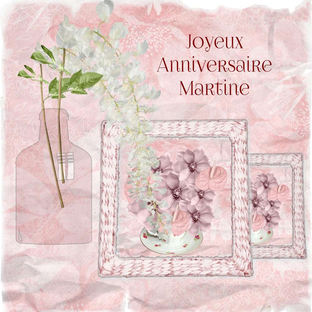 Anniversaire Martine