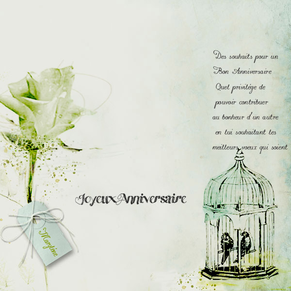 Anniversaire Maryléne