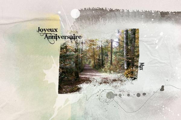 Anniversaire Max