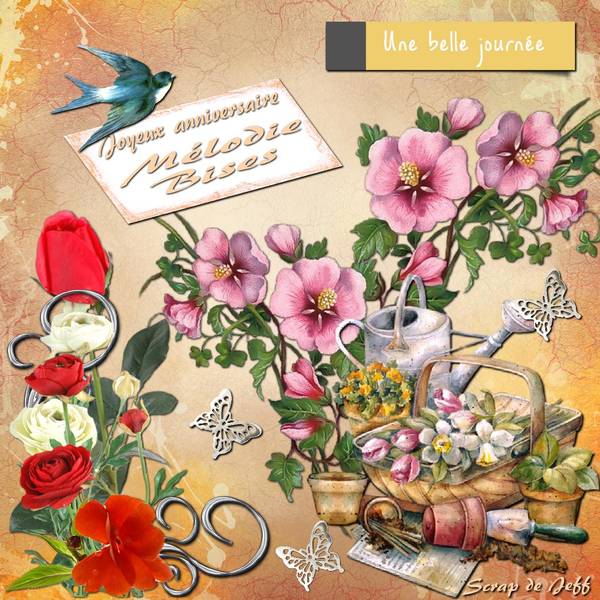 Anniversaire Mélodie.
